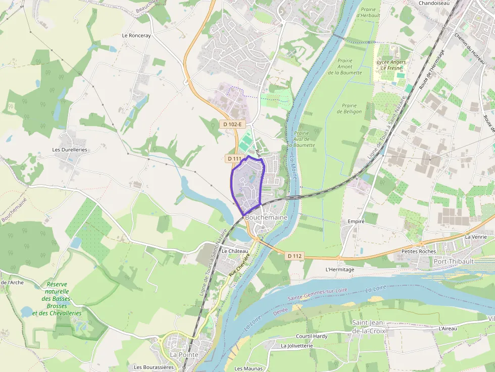 Maison 78 m² quatre pièces à vendre à Bouchemaine