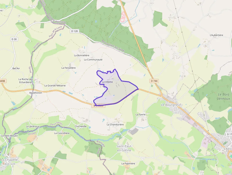 Maison 48 m² deux pieces à vendre à Saint-Paul-en-Gâtine