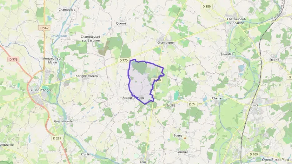Maison 103 m² trois pièces à vendre à Sceaux-d`Anjou