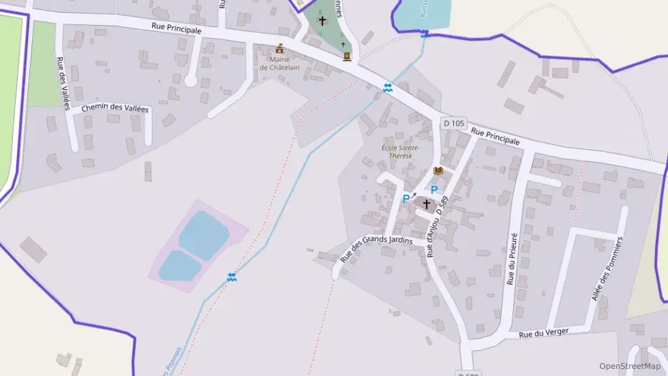 Maison 79 m² quatre pièces à vendre à Châtelain