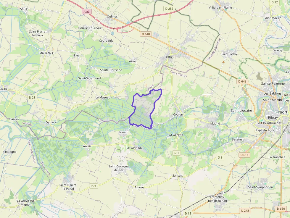 Maison 119 m² quatre pièces à vendre à Coulon