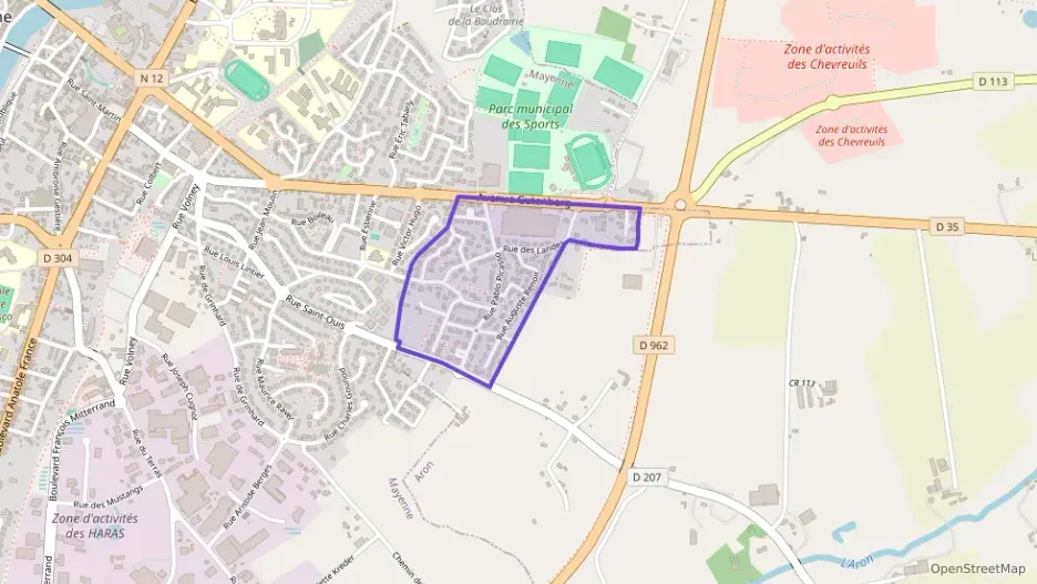 Maison 94 m² cinq pièces à vendre à Mayenne