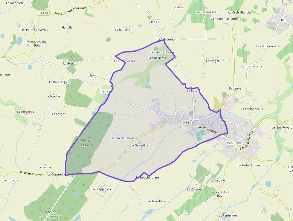 Maison 91 m² quatre pièces à vendre à Chemillé-en-Anjou