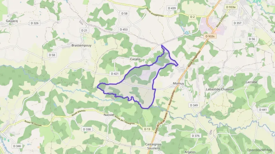 Maison 80 m² trois pièces à vendre à Momuy