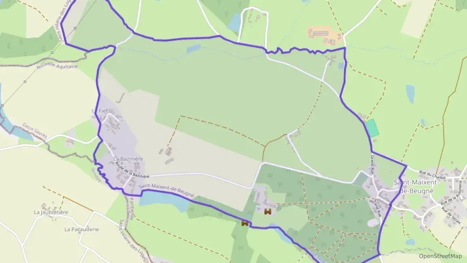 Maison 140 m² quatre pièces à vendre à Saint-Maixent-de-Beugné