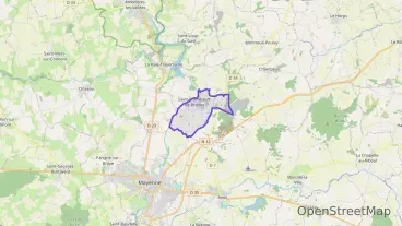 Maison 55 m² trois pièces à vendre à Saint-Fraimbault-de-Prières