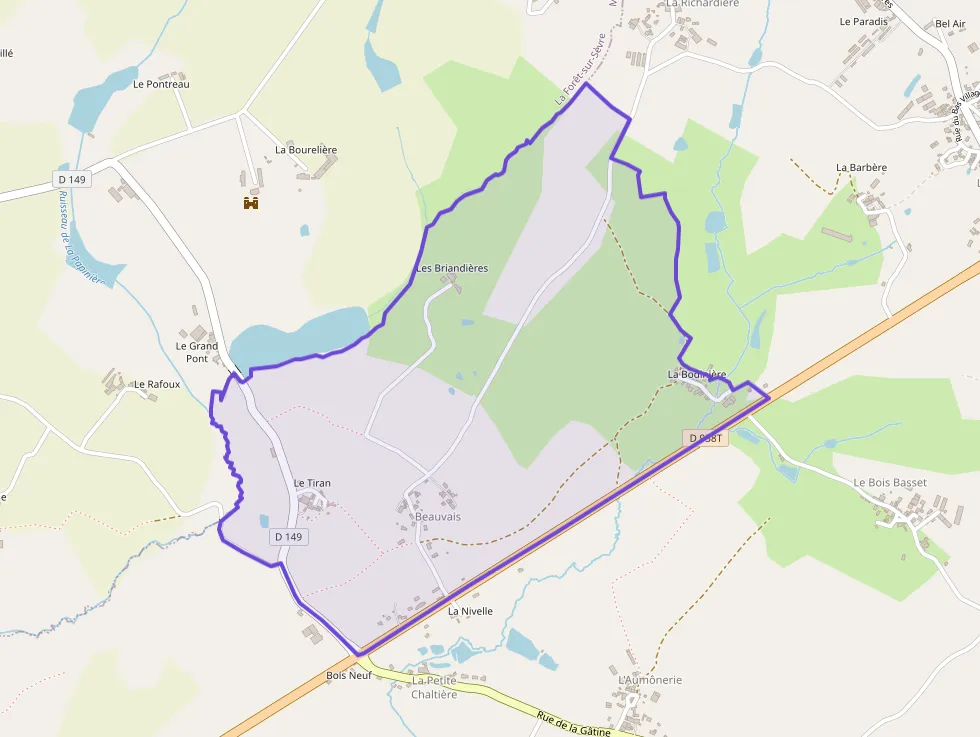 Maison 86 m² quatre pièces à vendre à Courlay