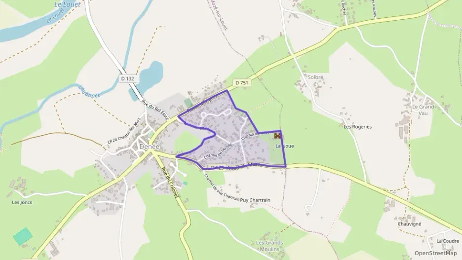 Maison 93 m² quatre pièces à vendre à Denée Maison 93 m² quatre pièces à vendre à Denée