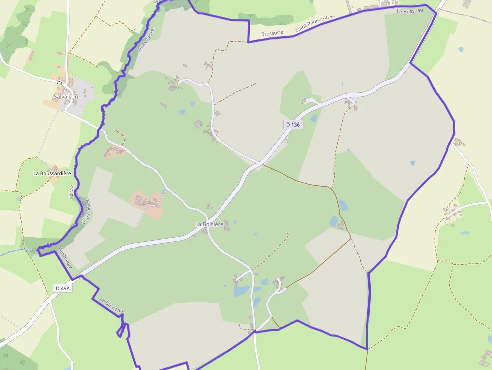 Maison 112 m² quatre pièces à vendre à Le Busseau