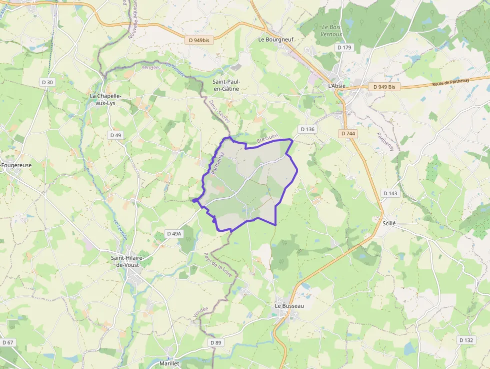 Maison 112 m² quatre pièces à vendre à Le Busseau