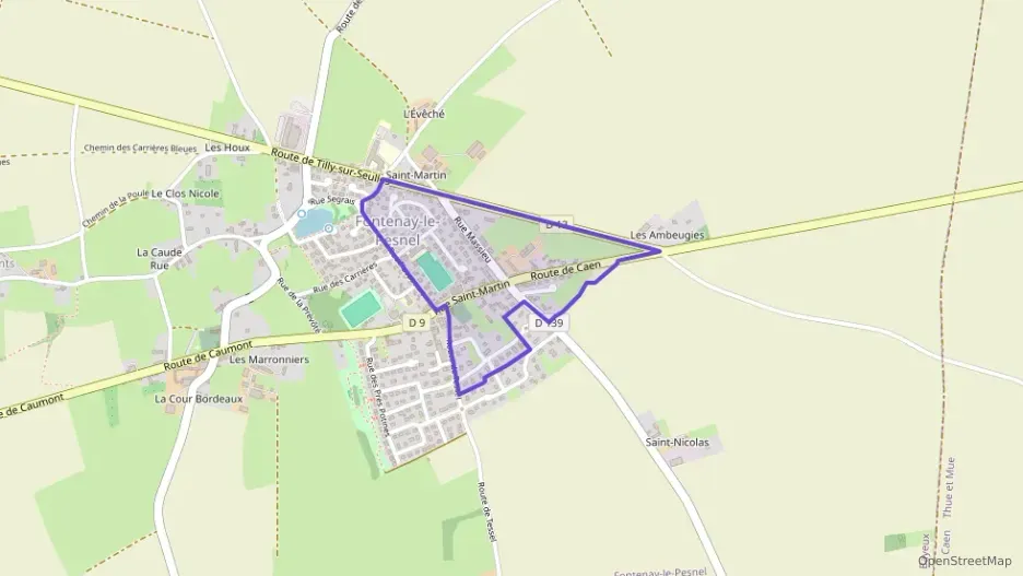 Maison 85 m² trois pièces à vendre à Fontenay-le-Pesnel Maison 85 m² trois pièces à vendre à Fontenay-le-Pesnel