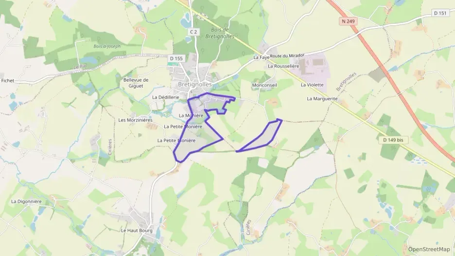 Maison 135 m² six pièces à vendre à Bretignolles Maison 135 m² six pièces à vendre à Bretignolles