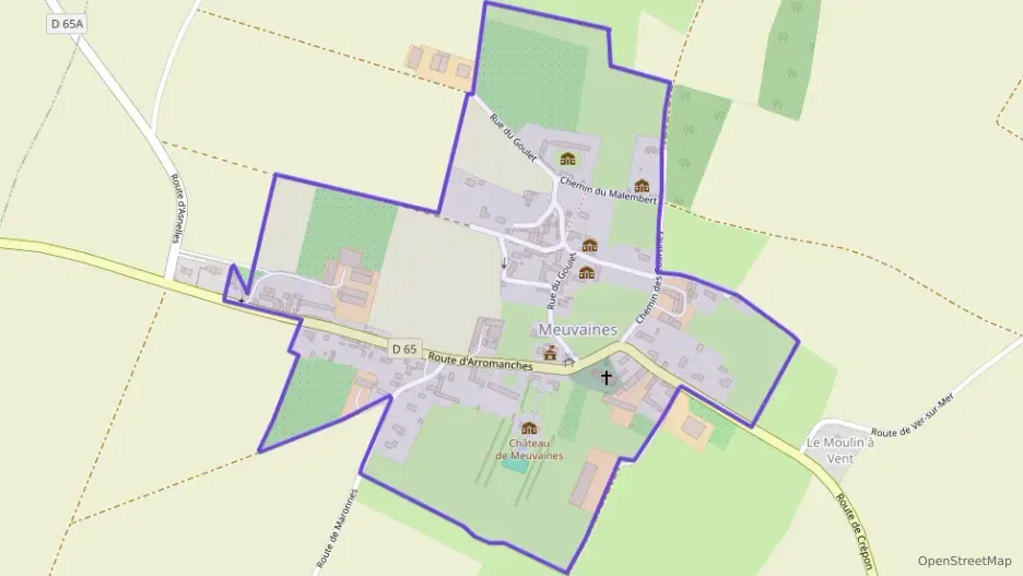 Maison 87 m² deux pieces à vendre à Meuvaines Maison 87 m² deux pieces à vendre à Meuvaines