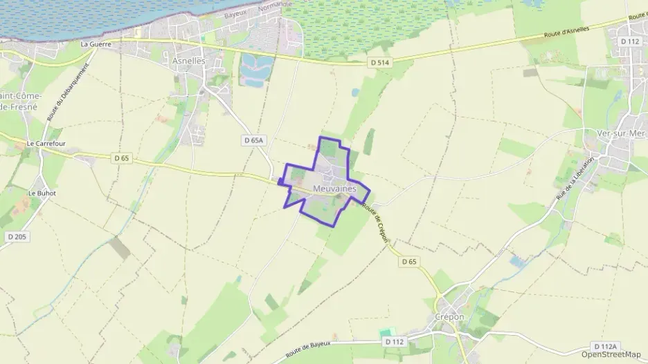 Maison 87 m² deux pieces à vendre à Meuvaines Maison 87 m² deux pieces à vendre à Meuvaines