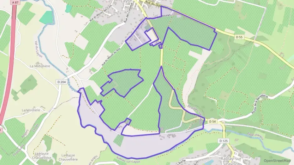 Maison 93 m² trois pièces à vendre à Beaulieu-sur-Layon