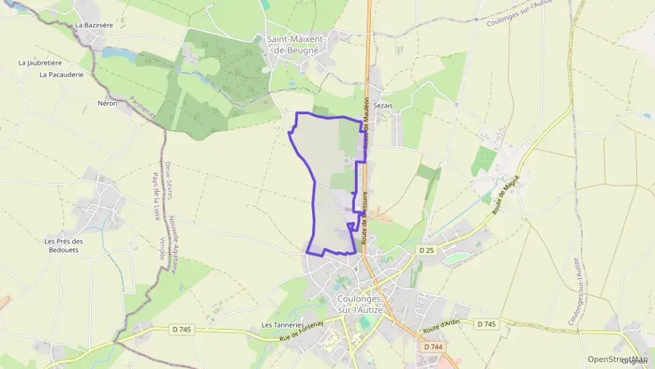 Maison 79 m² quatre pièces à vendre à Coulonges-sur-l`Autize