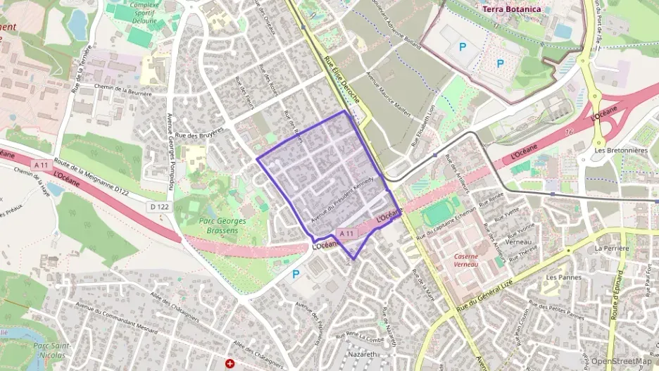 Maison 70 m² trois pièces à vendre à Avrillé