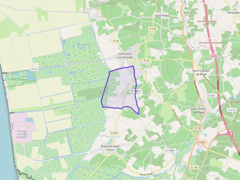 Maison 90 m² quatre pièces à vendre à Saint-Ciers-sur-Gironde