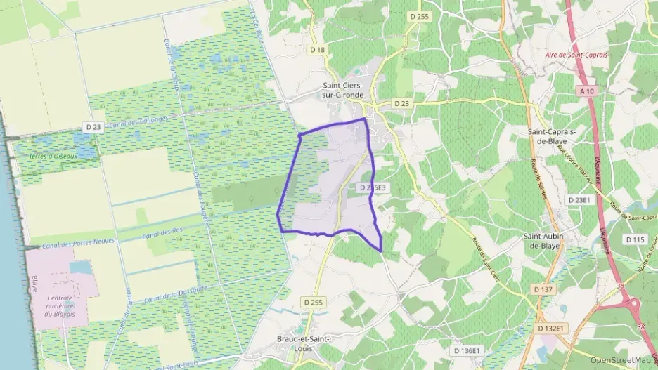 Maison 90 m² quatre pièces à vendre à Saint-Ciers-sur-Gironde