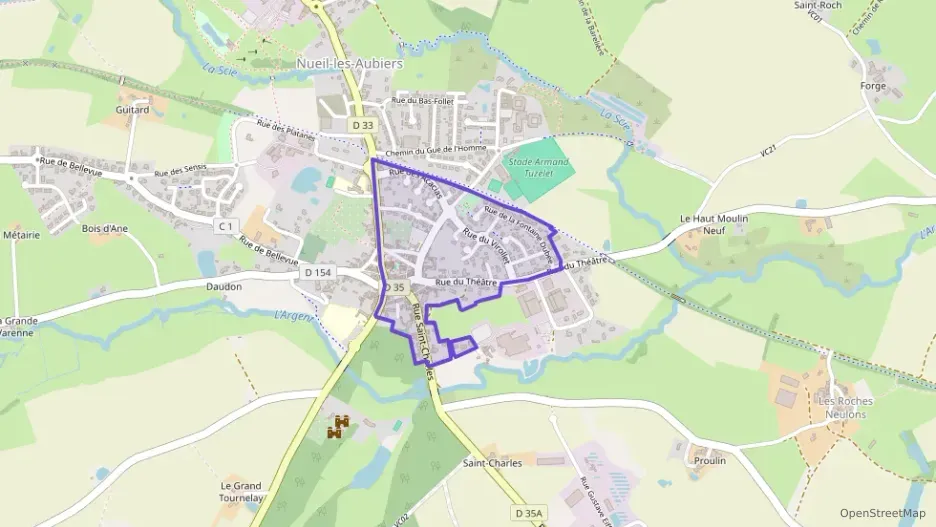 Maison 79 m² trois pièces à vendre à Nueil-les-Aubiers