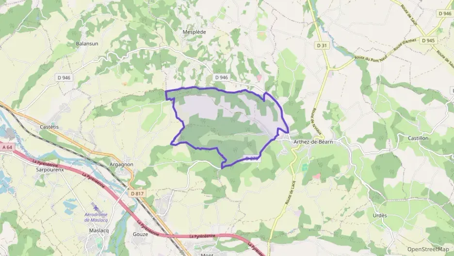 Maison 96 m² cinq pièces à vendre à Arthez-de-Béarn