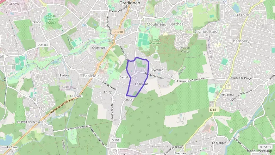 Maison 62 m² trois pièces à vendre à Gradignan