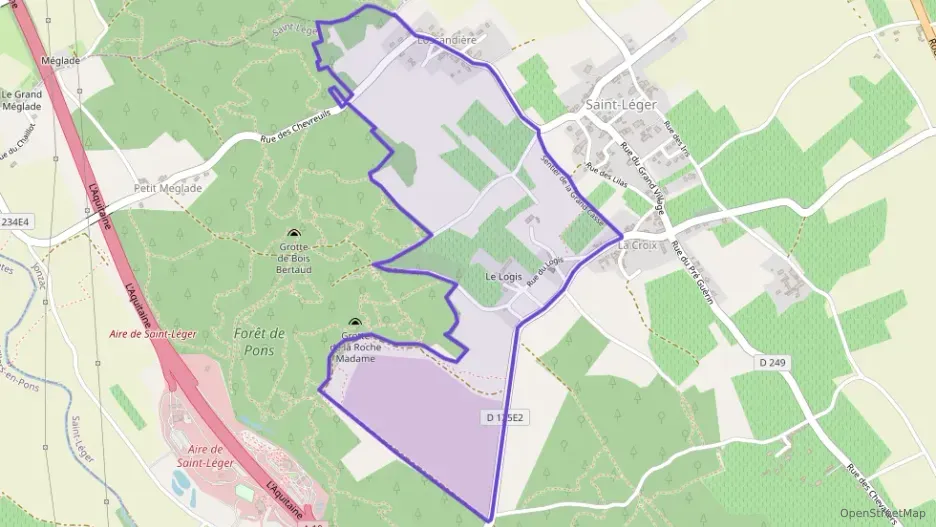 Maison 88 m² quatre pièces à vendre à Saint-Léger