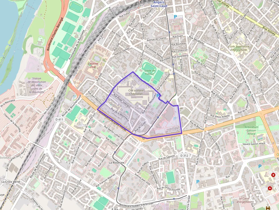 Maison 85 m² quatre pièces à vendre à Angers