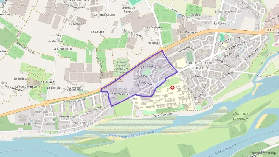 Maison 76 m² trois pièces à vendre à Sainte-Gemmes-sur-Loire