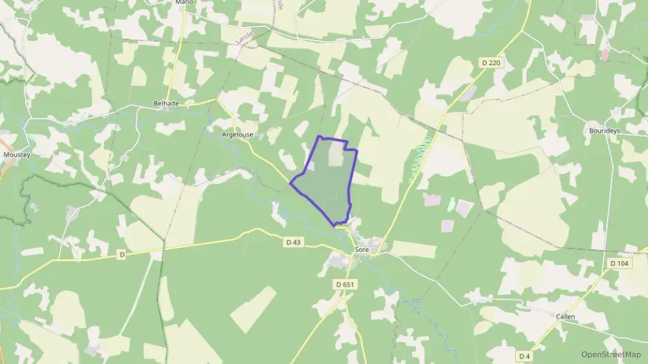 Maison 110 m² quatre pièces à vendre à Sore