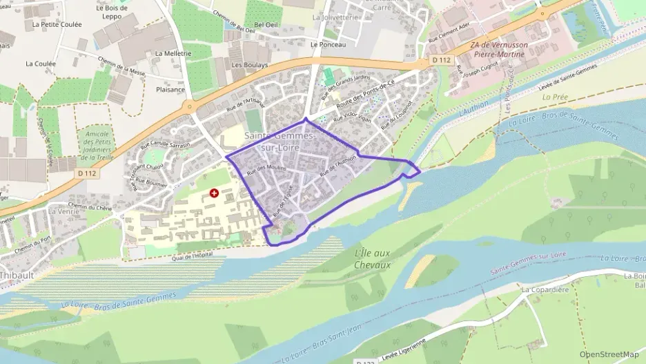 Maison 80 m² cinq pièces à vendre à Sainte-Gemmes-sur-Loire Maison 80 m² cinq pièces à vendre à Sainte-Gemmes-sur-Loire