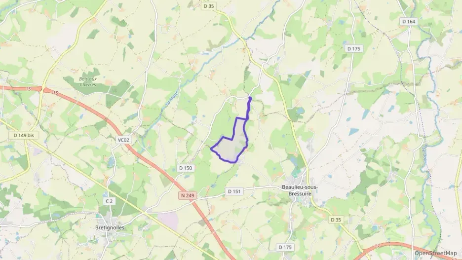 Maison 65 m² trois pièces à vendre à Bretignolles