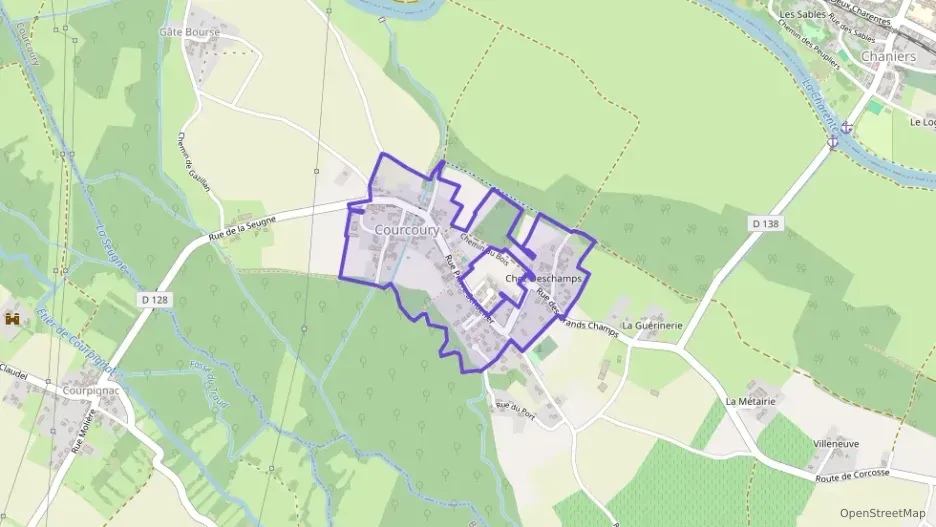 Maison 90 m² quatre pièces à vendre à Courcoury