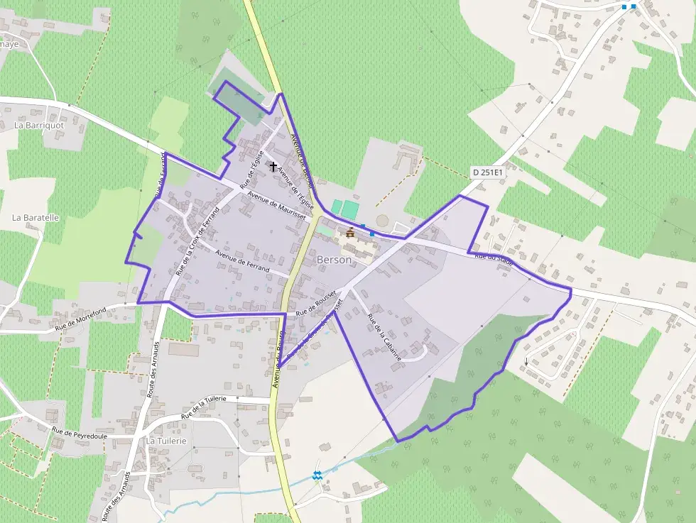 Maison 100 m² trois pièces à vendre à Berson