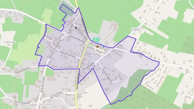 Maison 100 m² trois pièces à vendre à Berson