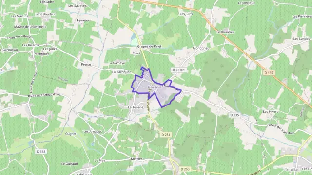 Maison 100 m² trois pièces à vendre à Berson