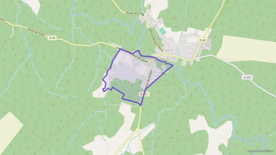 Maison 120 m² trois pièces à vendre à Sore Maison 120 m² trois pièces à vendre à Sore