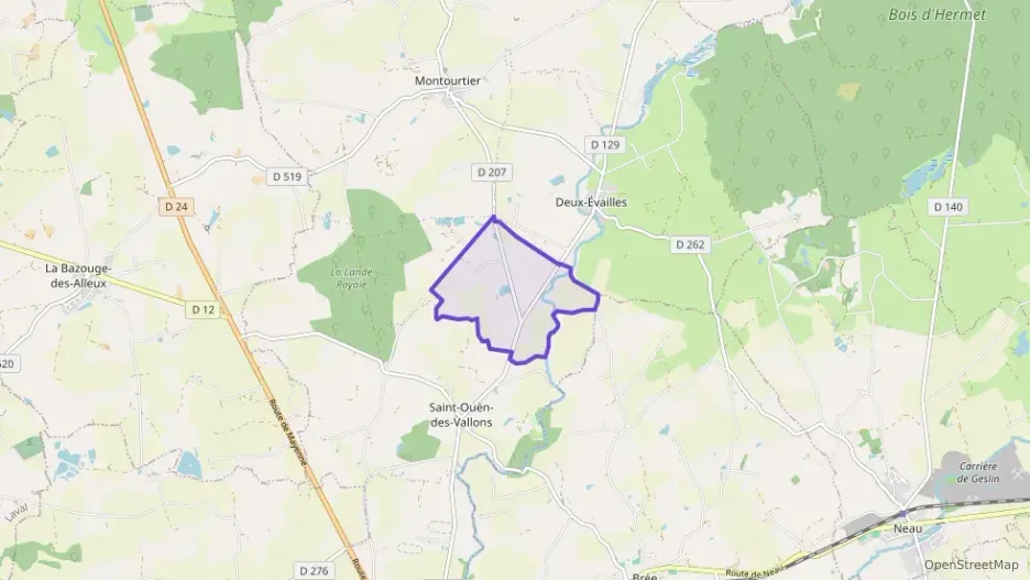 Maison 76 m² cinq pièces à vendre à Montsûrs Maison 76 m² cinq pièces à vendre à Montsûrs