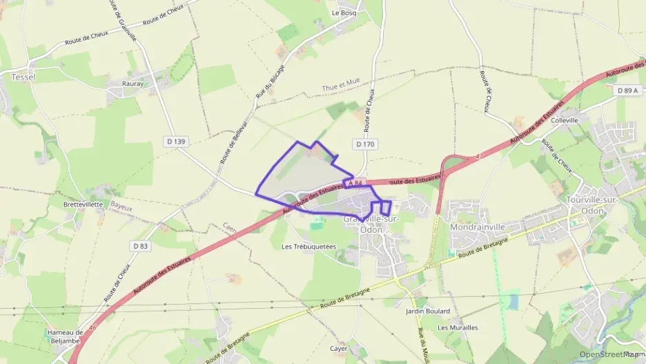 Maison 91 m² quatre pièces à vendre à Grainville-sur-Odon Maison 91 m² quatre pièces à vendre à Grainville-sur-Odon