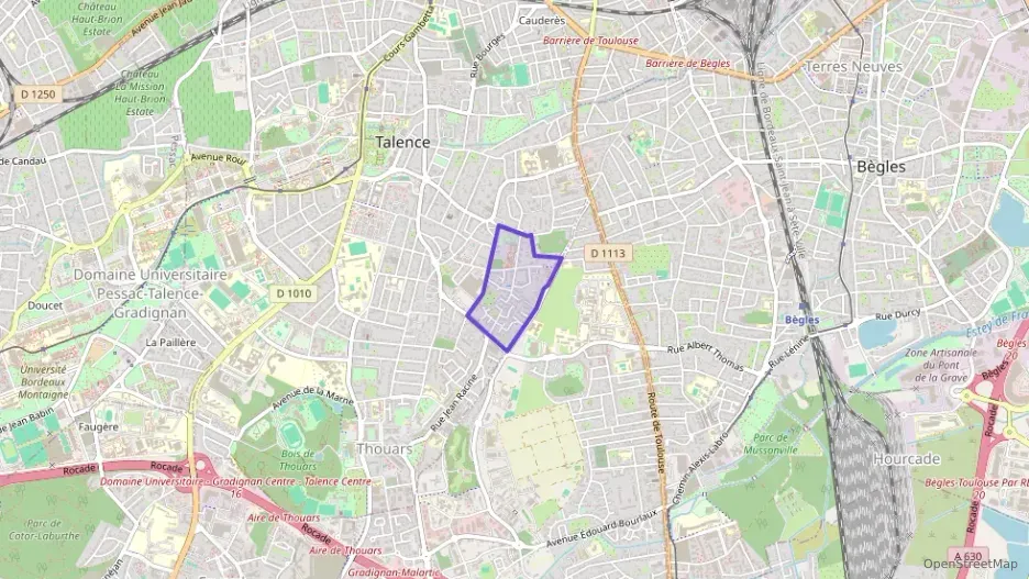 Maison 88 m² quatre pièces à vendre à Talence