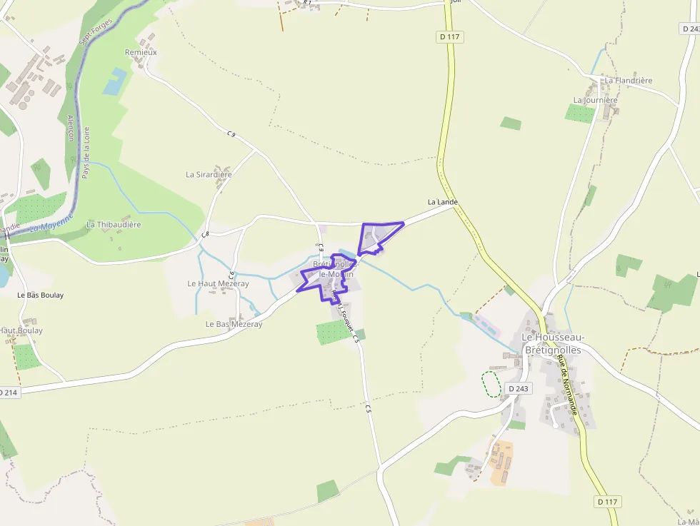 Maison 60 m² trois pièces à vendre à Le Housseau-Brétignolles