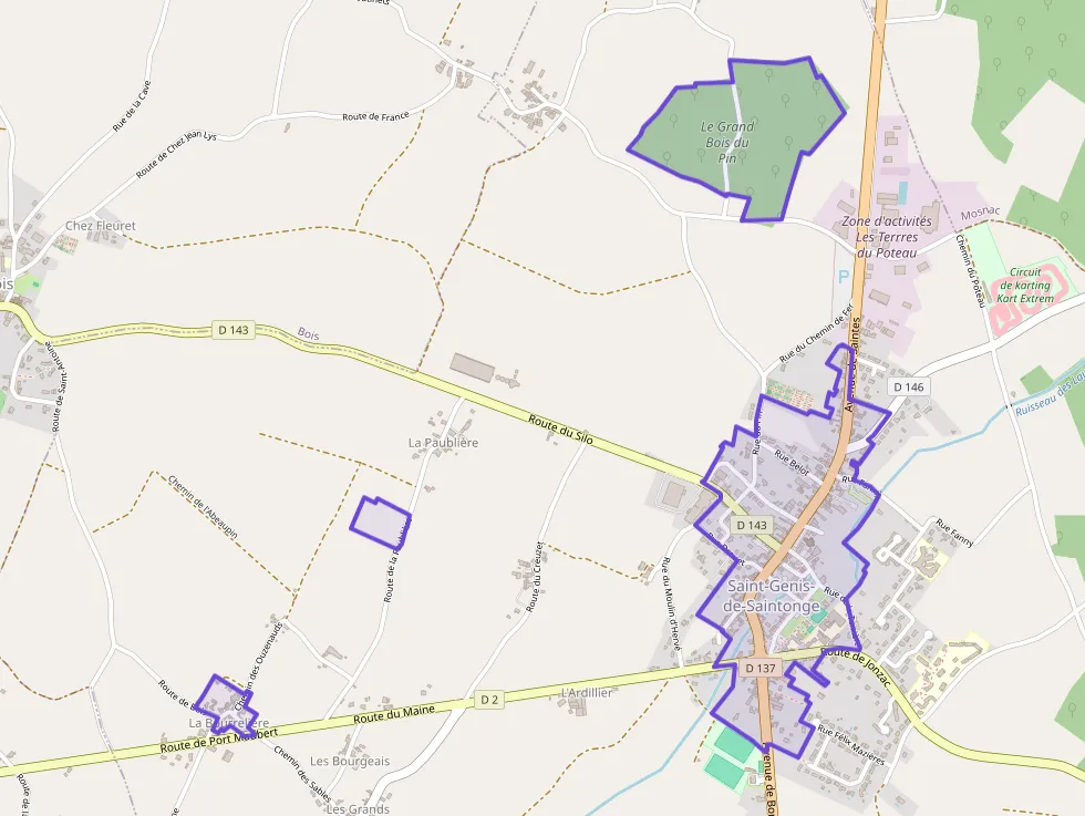 Maison 95 m² quatre pièces à vendre à Saint-Genis-de-Saintonge