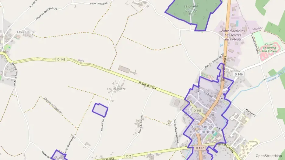 Maison 95 m² quatre pièces à vendre à Saint-Genis-de-Saintonge Maison 95 m² quatre pièces à vendre à Saint-Genis-de-Saintonge