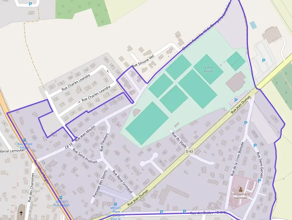 Maison 90 m² quatre pièces à vendre à Messei