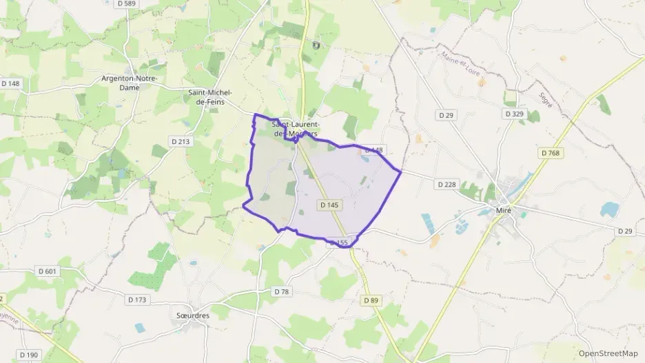 Maison 95 m² quatre pièces à vendre à Bierné-les-Villages