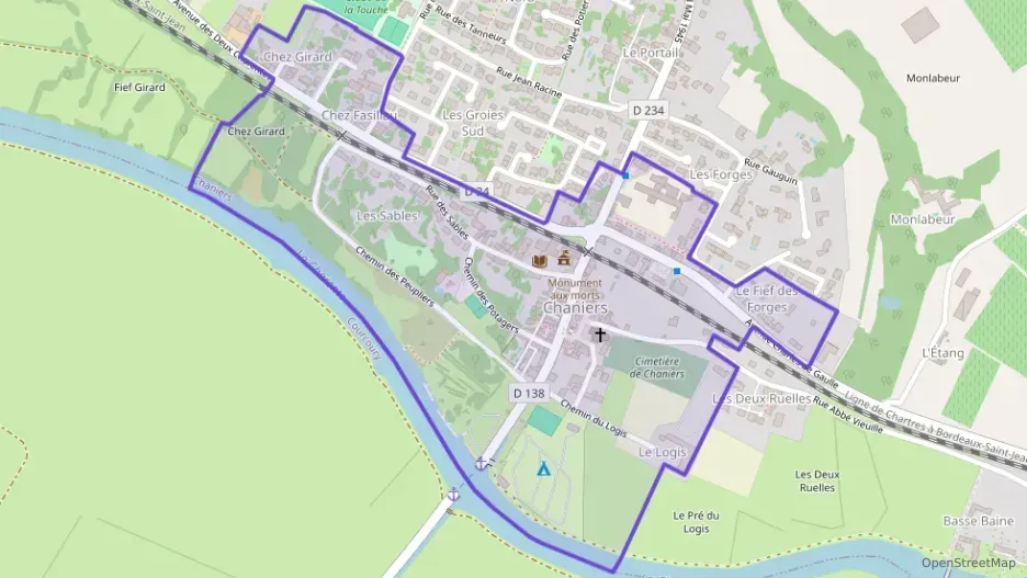 Maison 68 m² trois pièces à vendre à Chaniers