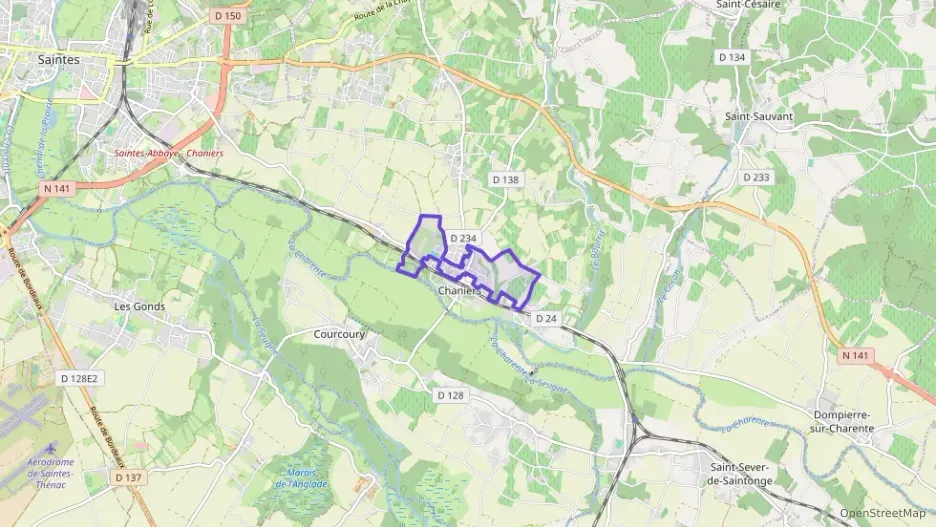 Maison 86 m² trois pièces à vendre à Chaniers