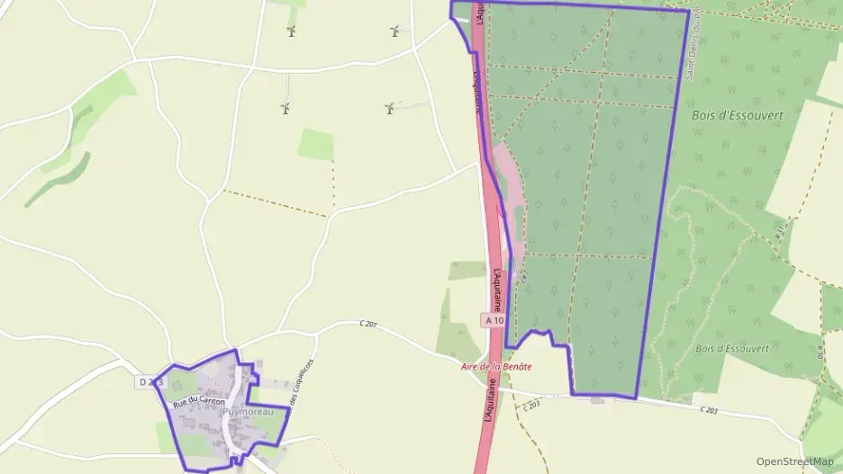 Maison 95 m² quatre pièces à vendre à Essouvert