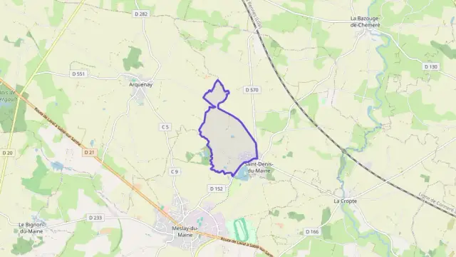 Maison 118 m² 5 pièces à vendre à Saint-Denis-du-Maine