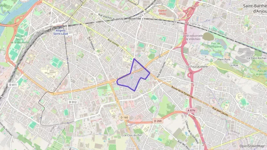 Maison 56 m² trois pièces à vendre à Angers Maison 56 m² trois pièces à vendre à Angers